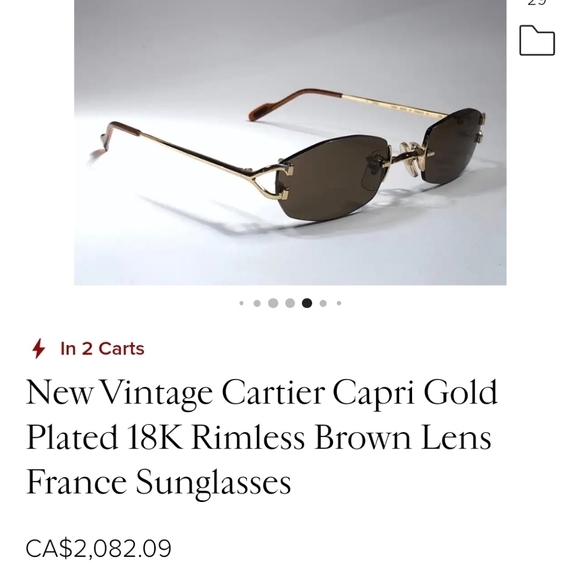Cartier Vintage Sunglasses - Picture 15 of 15